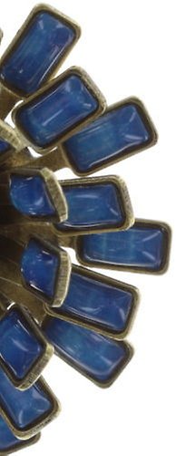 image for Earring Stud Love You Love You Not Blue  medium