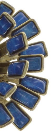 image pour Boucles d'oreilles Clip Love You Love You Not Bleu  medium