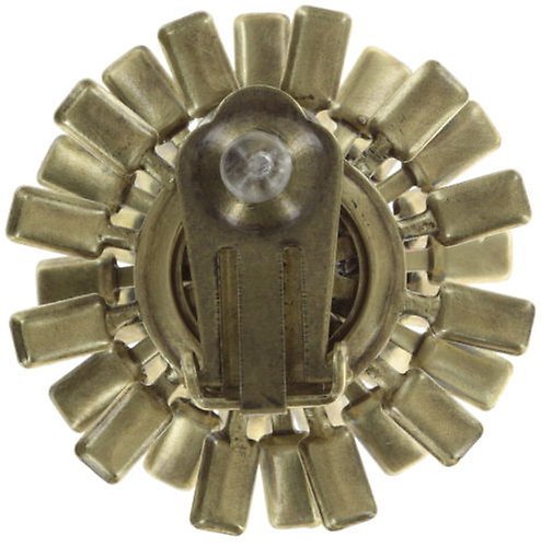 image for Earring Clip Love You Love You Not Blue  medium