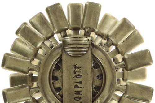 image for Earring Clip Love You Love You Not Blue  medium