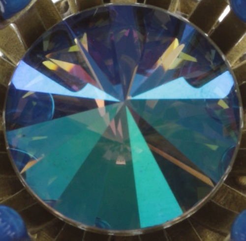 image for Earring Clip Love You Love You Not Blue  medium