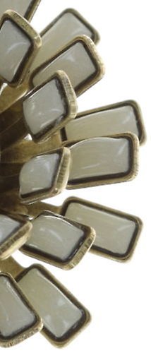 Bild für Ohrringe mit Clip Love You Love You Not Weiß crystal metallic sunshine Medium