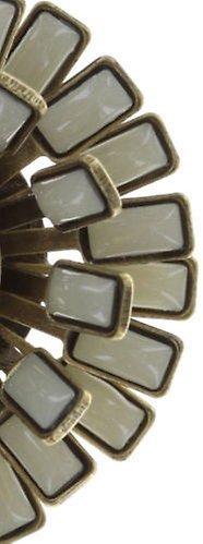 Bild für Ohrstecker baumelnd Love You Love You Not Weiß crystal metallic sunshine Medium