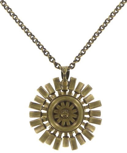 image pour Collier pendant Love You Love You Not Blanc  