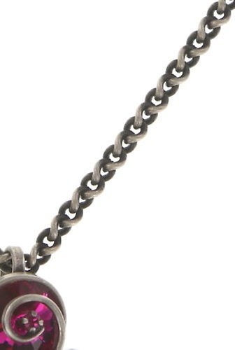 image pour Collier pendant Classic Twist Rose Foncé fuchsia 