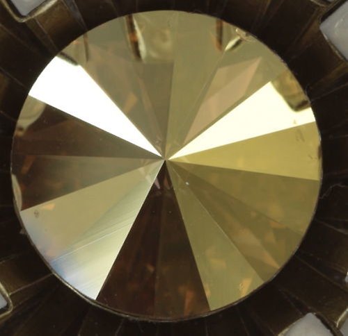 image for Ring Love You Love You Not White crystal metallic sunshine extra large