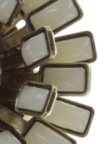 image pour Anneau Love You Love You Not Blanc crystal metallic sunshine medium