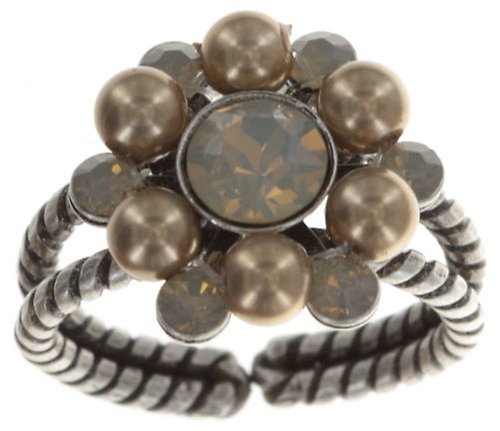 image for Ring Dutchess Beige light grey opal 