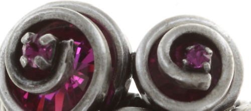 image pour Anneau Classic Twist Rose Foncé fuchsia 