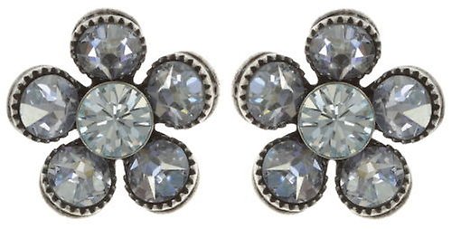 image for Earring stud Lost Garden White  