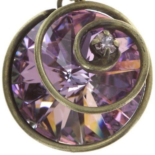 image for Earring Stud Dangling Classic Twist Green  