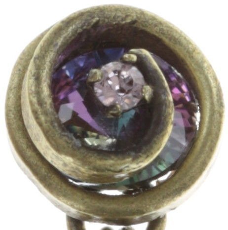 image pour Clou d'oreille pendant Classic Twist Vert  