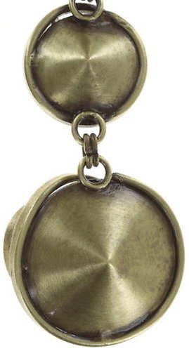 image pour Clou d'oreille pendant Classic Twist Vert  