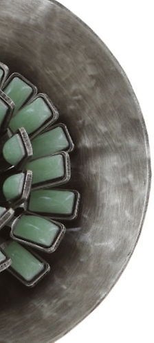 Bild für Ohrringe mit Brisur Archaic Love Oracle Grün Kristall Silber Schatten Medium