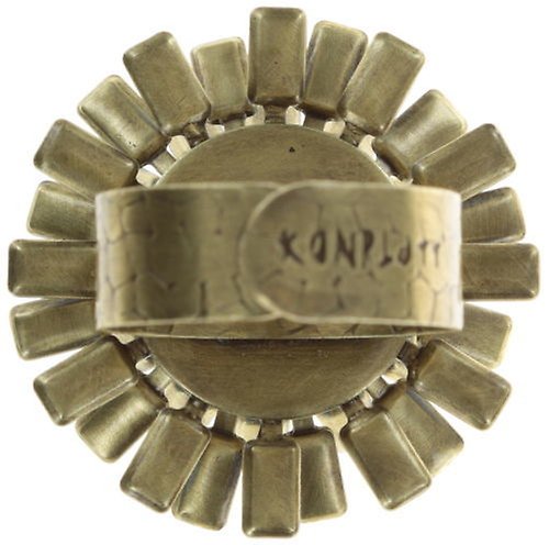 Bild für Ring Love You Love You Not Blau  Medium