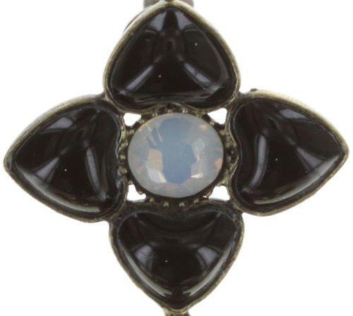 image for Earring Eurowire Dangling Bug Me Now Black / Brown  