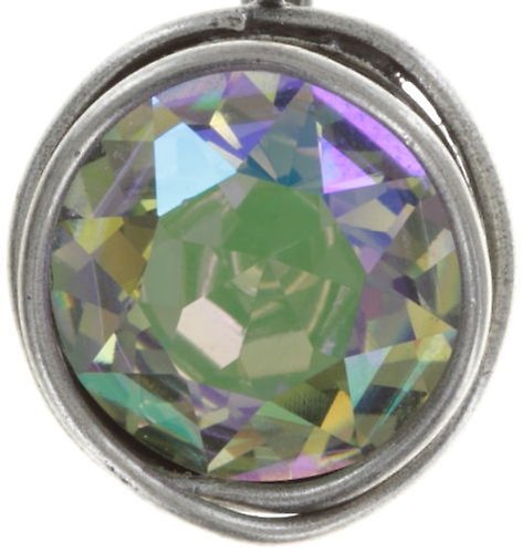 image for Earring Eurowire Sparkle Twist Lila crystal paradise shine 