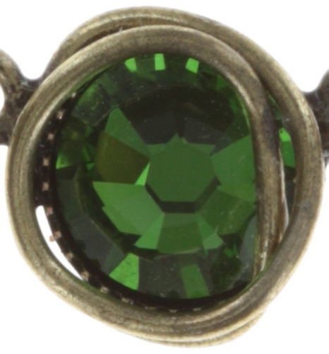 image for Necklace Sparkle Twist Green Fern Green 