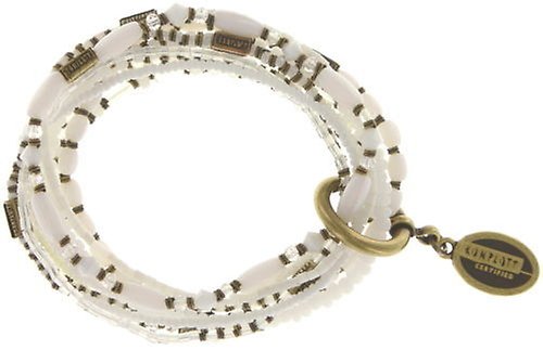 image for Bracelet Elastic Petit Glamour d´Afrique White  