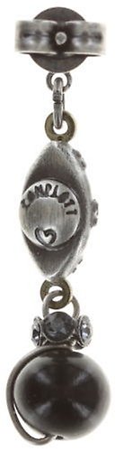 image for Earring Stud Dangling Earth, Wind & Glamour Black  