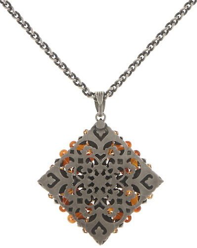 image for Necklace Pendant Earth, Wind & Glamour Brown  