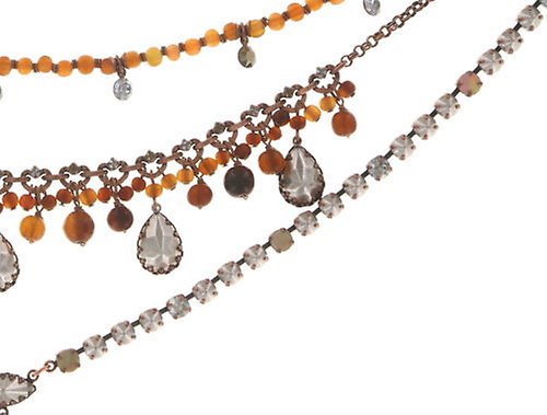 image pour Collier Earth, Wind & Glamour Marron  