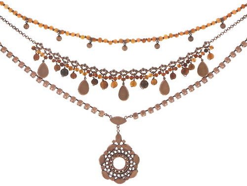 image for Necklace Earth, Wind & Glamour Brown  