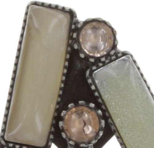 image for Earring Stud Dangling Small Tones Beating White  