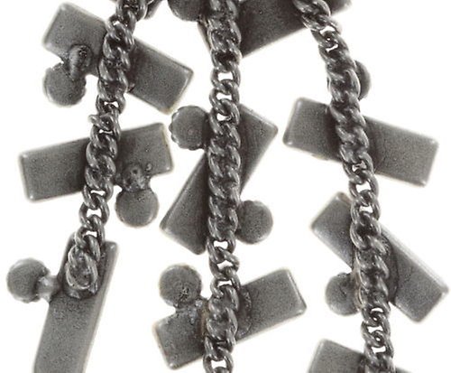 image for Earring Stud Dangling Small Tones Beating White  