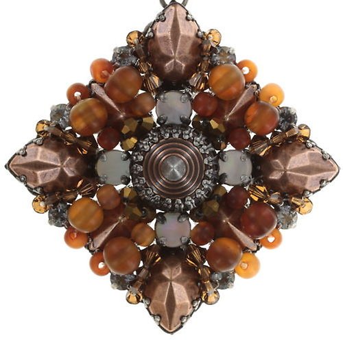 image for Necklace Pendant Earth, Wind & Glamour Brown  