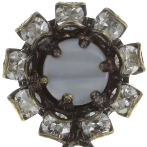 image for Earring Stud Dangling Earth, Wind & Glamour White  