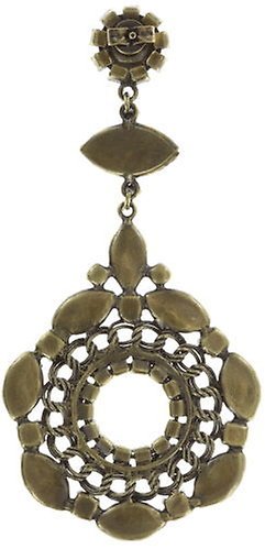 image for Earring Stud Dangling Earth, Wind & Glamour White  