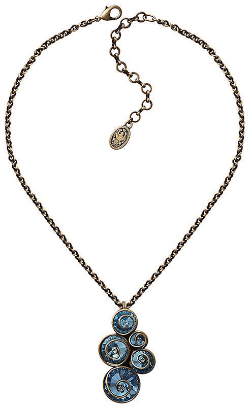 Bild für Halskette mit Anh&auml;nger Classic Twist Blau Aquamarin 