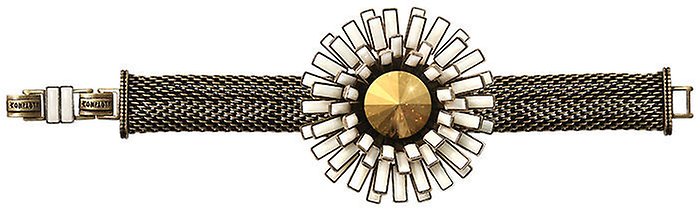 image for Bracelet Love You Love You Not White  