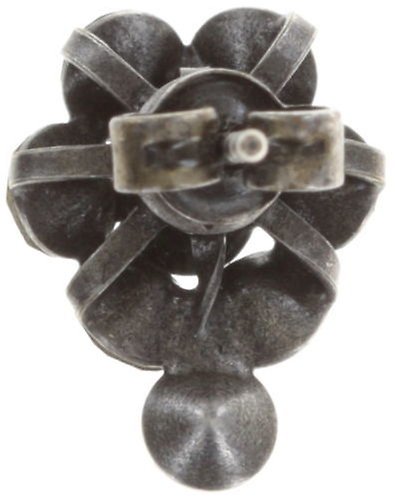 image pour Clou d'oreille Magic Fireball Blanc / Gris  Classic Size (21mm Ø)