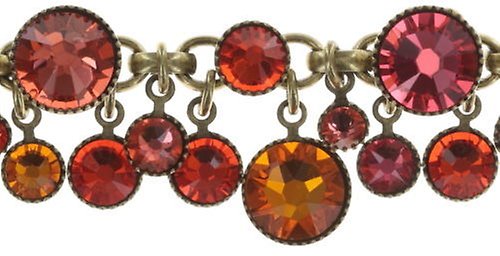 image for Bracelet Waterfalls Coralline / Orange  