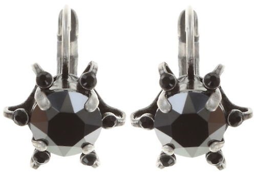 image for Earring Eurowire Petit Four de Fleur Black  