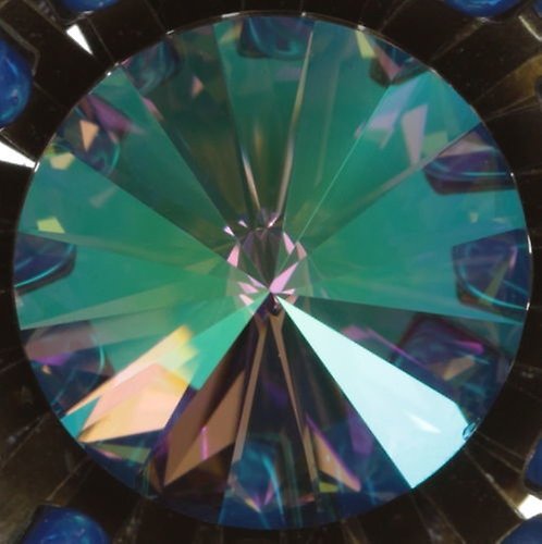 Bild für Brosche Pin Love You Love You Not Blau  Extra Large