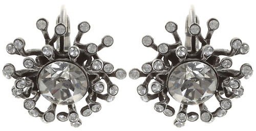 image for Earring Eurowire Petit Four de Fleur White  