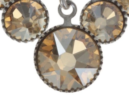 image for Earring stud dangling Waterfalls Beige  