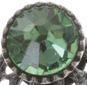 image for Earring Stud Dangling Waterfalls Green / Lila  