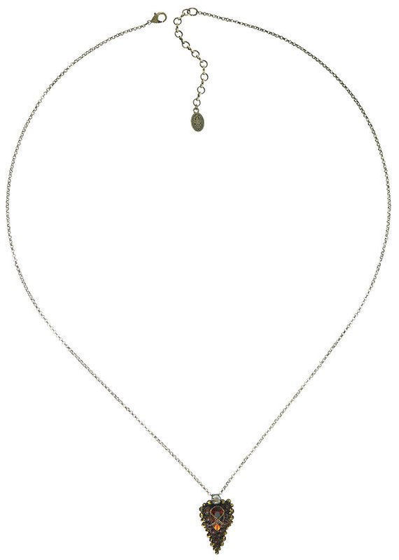 image pour Collier pendant (long) Queen of Elves Marron  