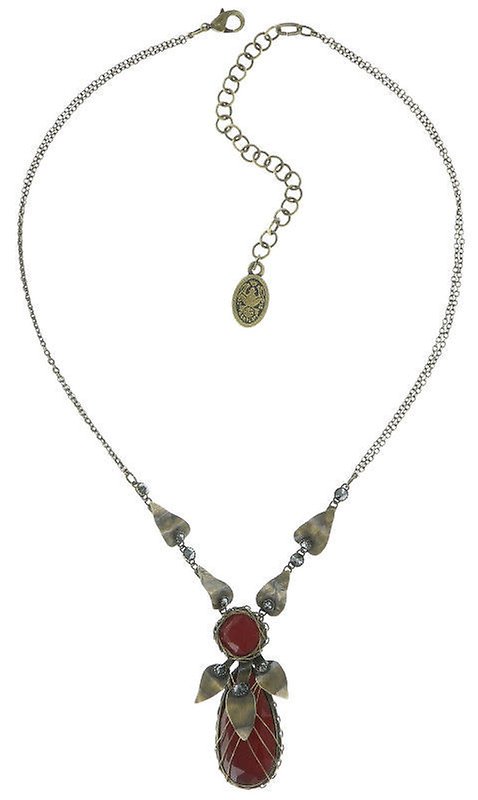image pour Collier Queen of Elves Noir / Rouge  