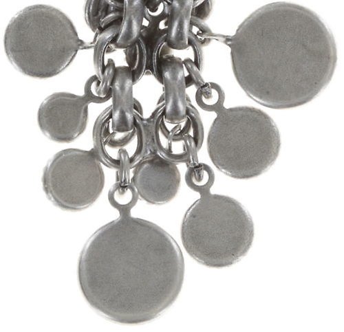 image for Earring Eurowire Dangling Waterfalls Green / Lila  