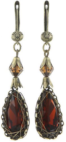 image for Earring Dangling Queen of Elves Brown  
