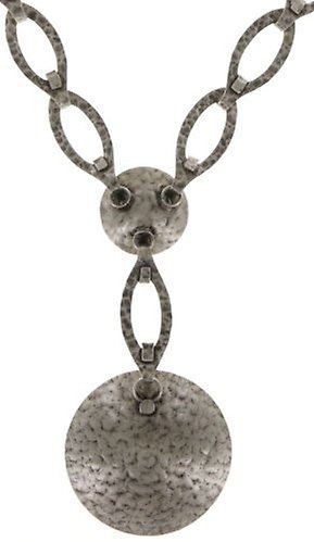 image pour Collier-Y Archaic Love Oracle Vert crystal silver shade large, small