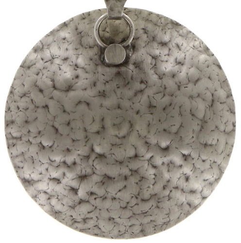 image for Necklace-Y Archaic Love Oracle Green crystal silver shade large, small