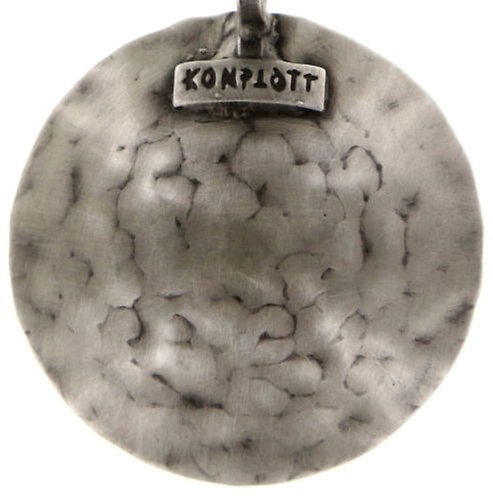 image pour Collier pendant Archaic Love Oracle Vert crystal silver shade small