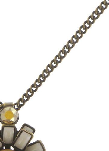 image pour Collier pendant Love You Love You Not Blanc  