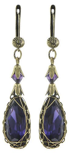 image pour Boucles d'oreilles pendantes Queen of Elves Lila  